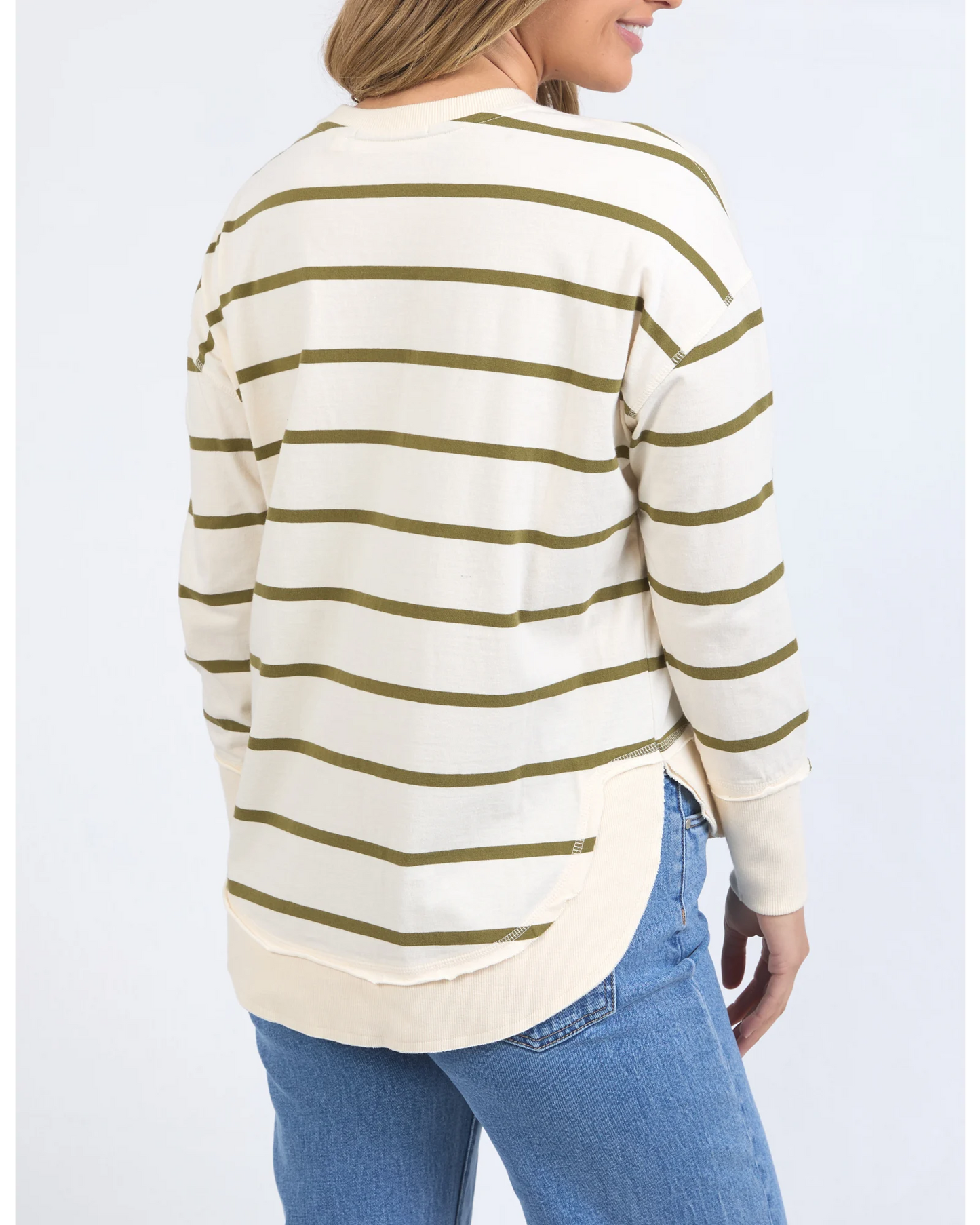 Farrah Stripe Crew