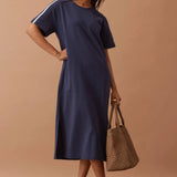Midi Terry Dress