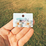 Pearl Flower Earrings