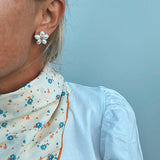 Pearl Flower Earrings