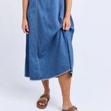 Solene Denim Dress