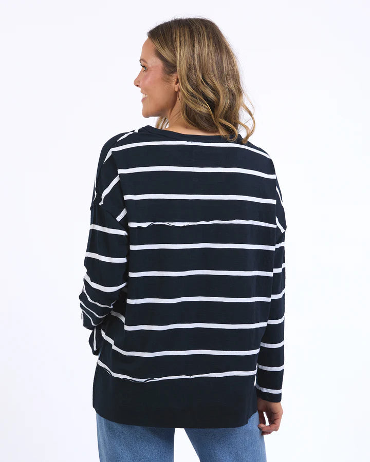 Jayne Stripe Crew