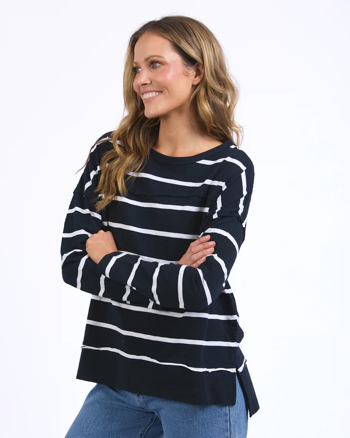 Jayne Stripe Crew