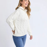 Zalie Zip Knit