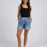 Emma Relaxed Denim Shorts