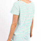 Remi Stripe Vee Tee