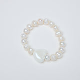 Pearly Heart Bracelet
