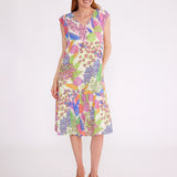 Herbaceous Print Dress