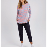 Lauren LS Stripe Tee