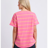 Halli S/S Tee - Stripe