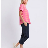 Halli S/S Tee - Stripe