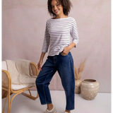 Eliza Boat Neck tee