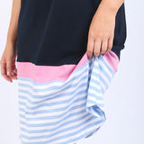 Draw the Line Tee Dress