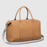 Alexis Stripe Weekender Travel Bag