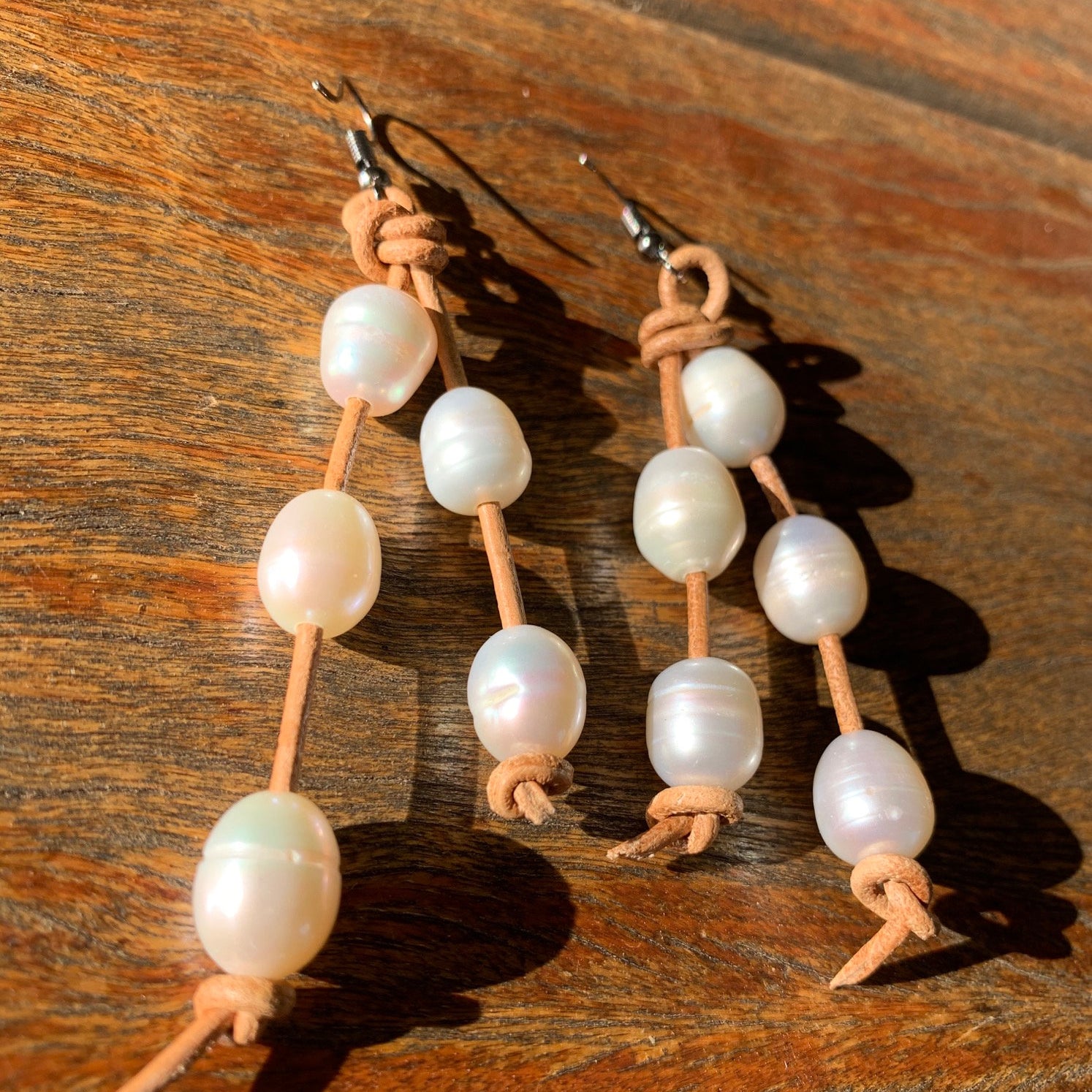 Multi Pearl Earrings