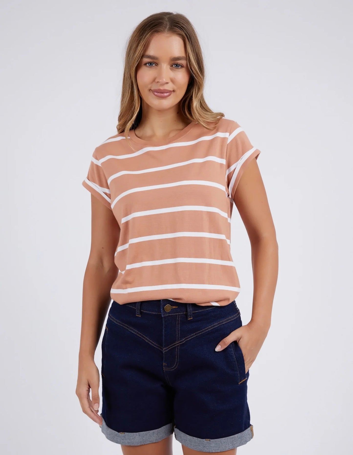 Manly Stripe Tee