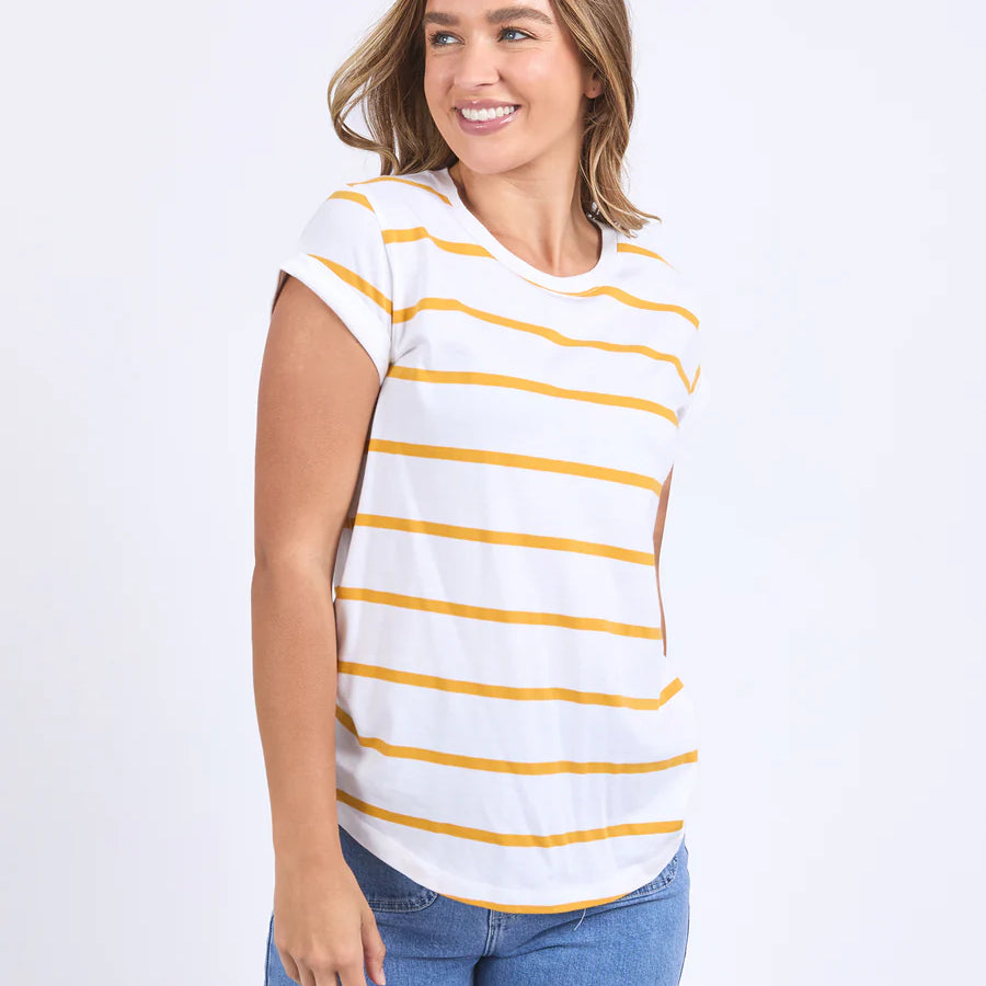 Manly Stripe Tee