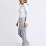 Simplified Confetti Track Pant