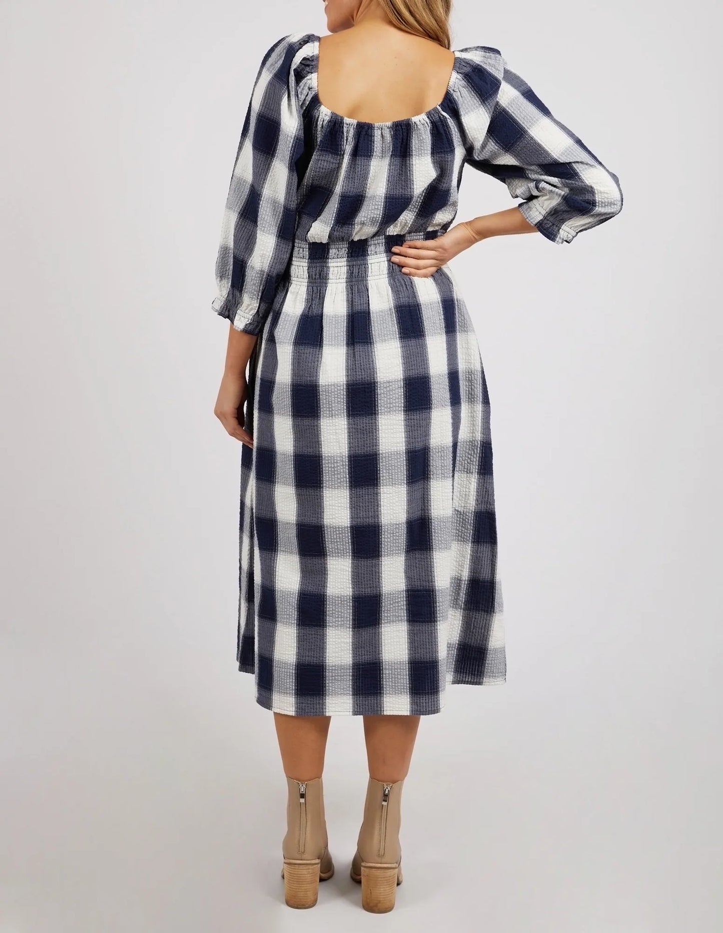 Cedar Check Dress