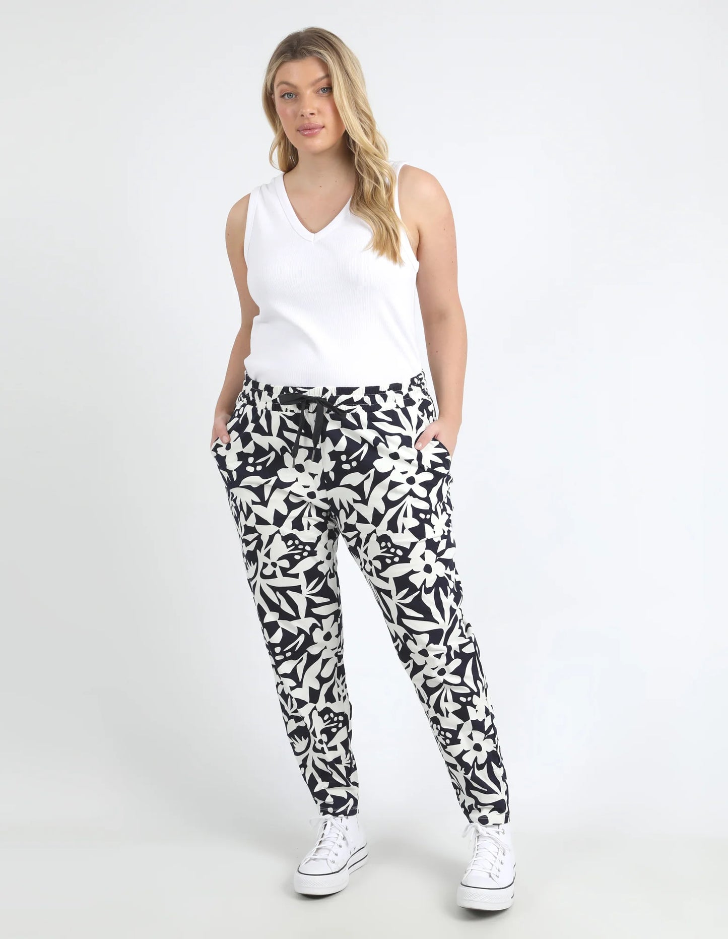 Stencil Floral Pant