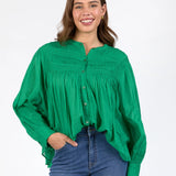 Montana Blouse Pine Green