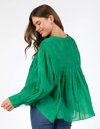 Montana Blouse Pine Green