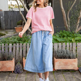 Greta Denim Skirt