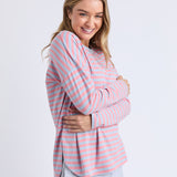 Lauren LS Stripe Tee