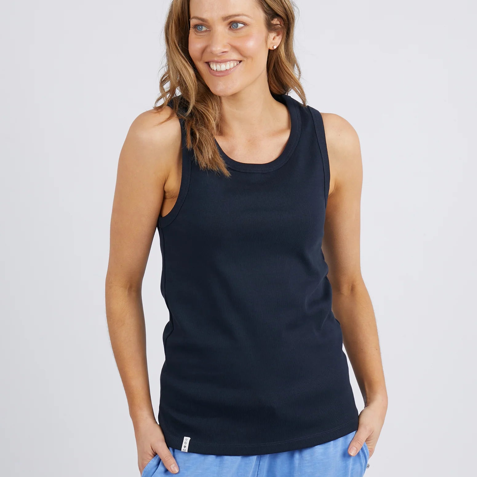 Rib Crew Tank