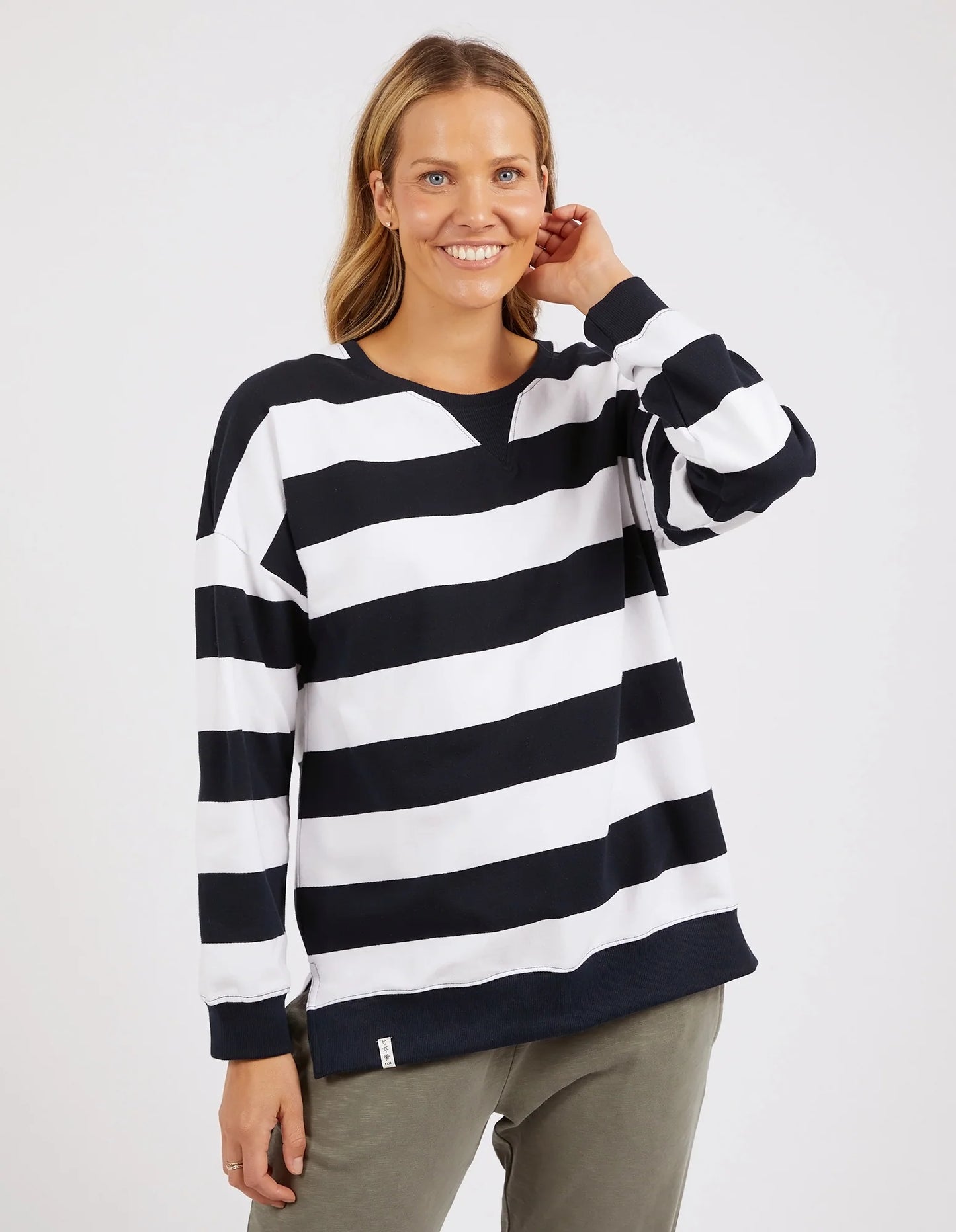 Billie Block Stripe Jumper