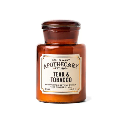 Apothecary Glass Candle 8oz