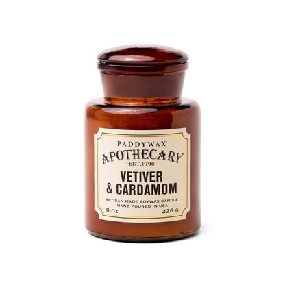 Apothecary Glass Candle 8oz