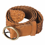 Woven Leather Belt