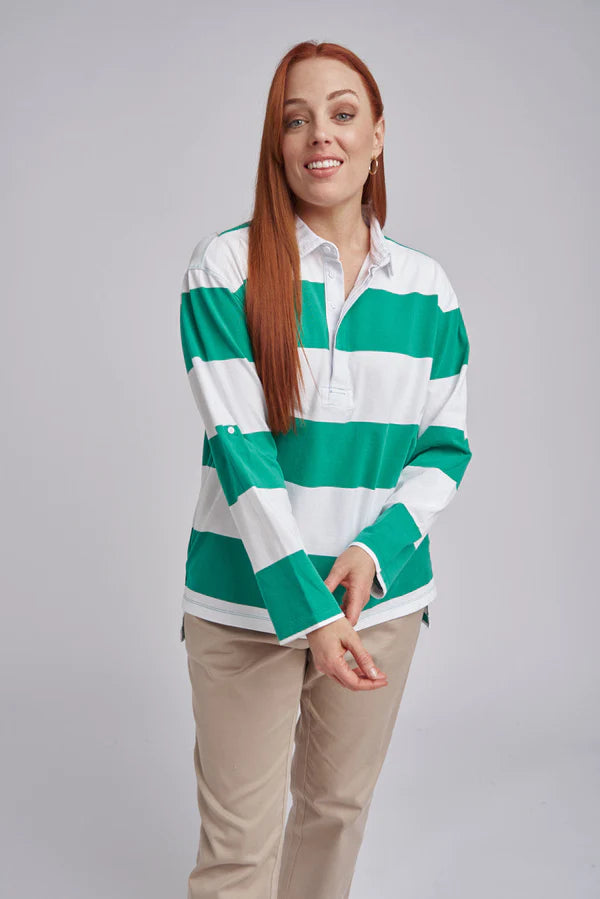 Stripe Boyfriend Rugby