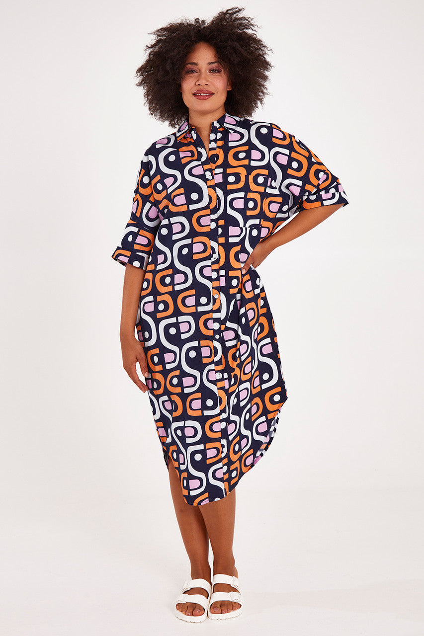 Kirby Geo Shift Dress