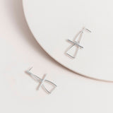 Geo Drop Earrings