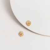 Swirl Post Earrings