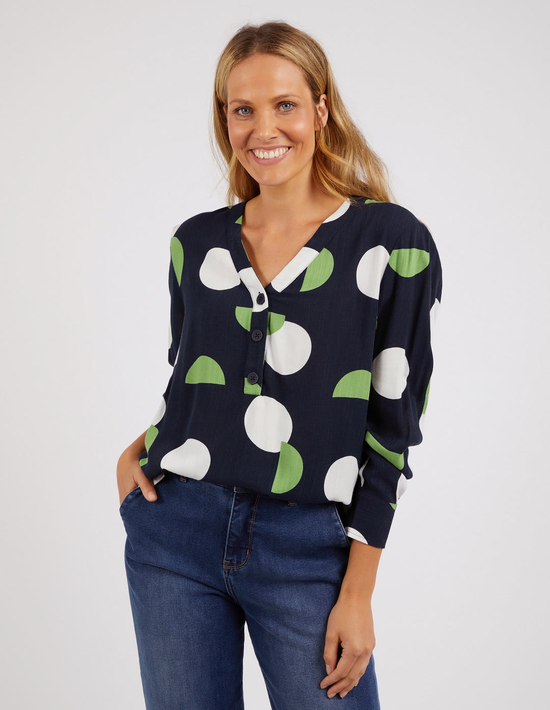 Stormy Spot Blouse