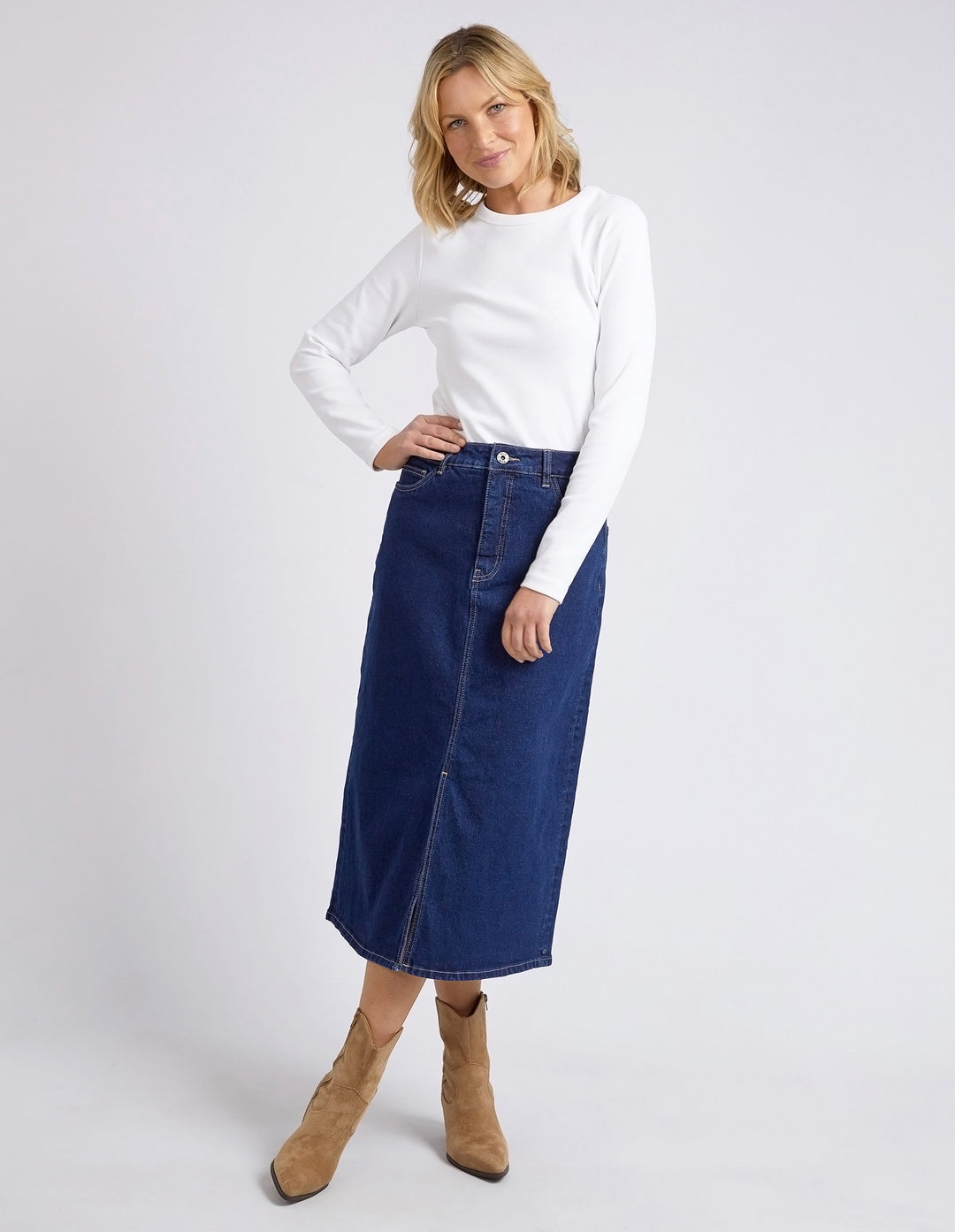 Eloise Denim Skirt