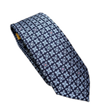 Carlo Visconti Navy Geo Tie