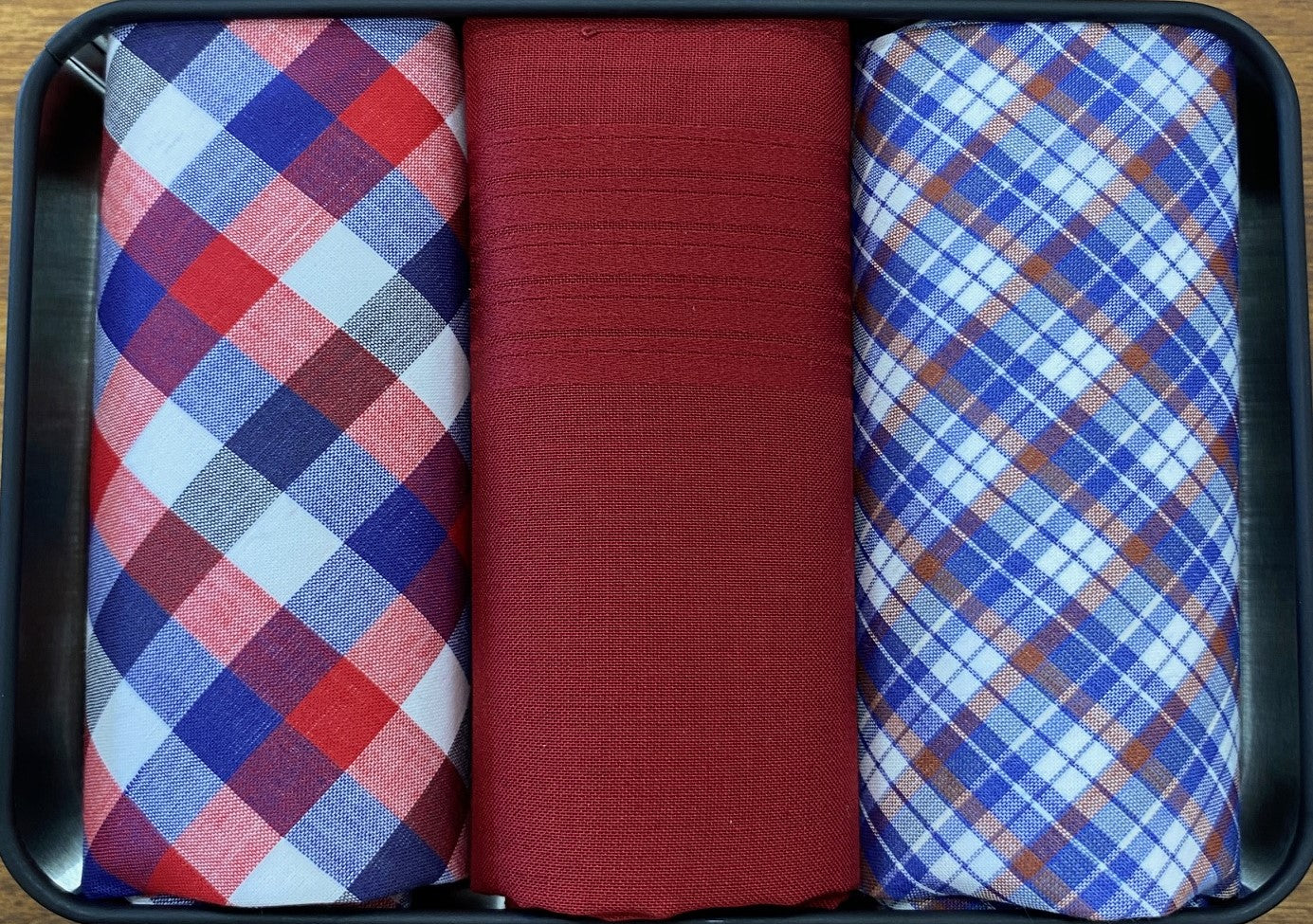 Mens Handkerchief Tins