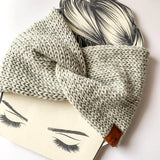 Twist Knit Headband - Wool Blend
