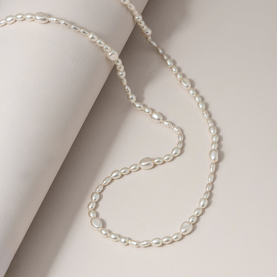 Long Mixed Shape Pearls