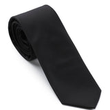 Micro Solid Gold Label Tie