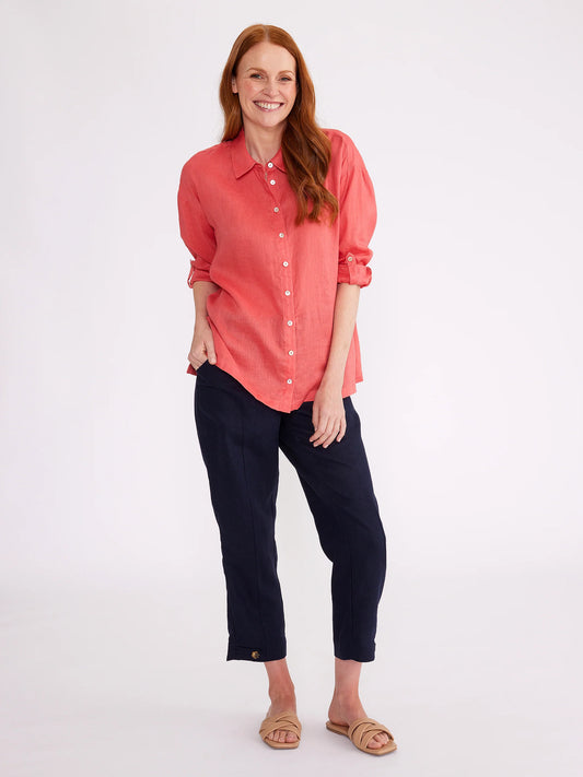 Relaxed Linen Overshirt