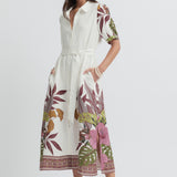 Botanical Print Dress
