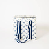 Medium Insulated Tote – Navy Horseshoe
