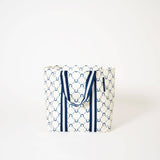 Shopper Tote – Navy Horseshoe