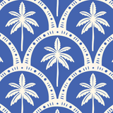 Medium Insulated Tote – Blue Palm