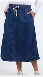 Greta Denim Skirt